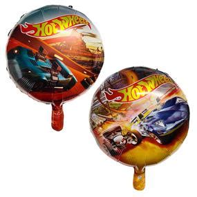Hot Wheels Temalı Yuvarlak Folyo Balon