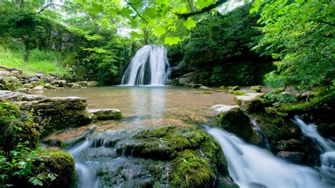 Waterfall Desktop Backgrounds Wallpaper Cave