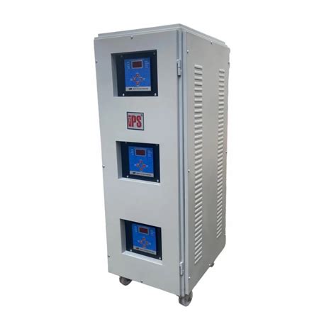 Kva Three Phase Servo Voltage Stabilizer At Rs Automatic Three