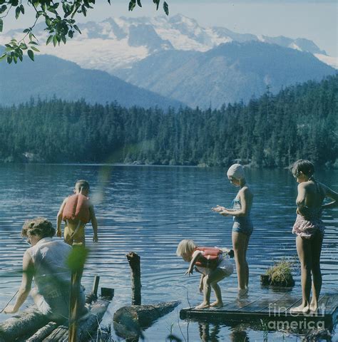 Vintage Summer Lake