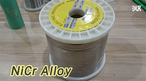 Heating Element Nicr Alloy Resistance Flat Wire Nichrome High