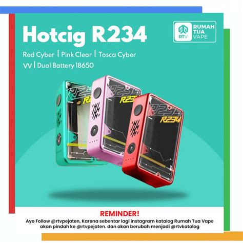 Jual Hotcig R W Dual Battery Mod Only Mystic Purple