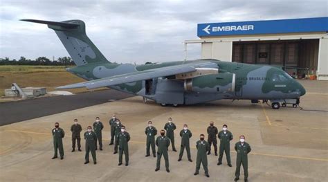 Embraer Delivers The Third C 390 Millennium To The Brazilian Air Force