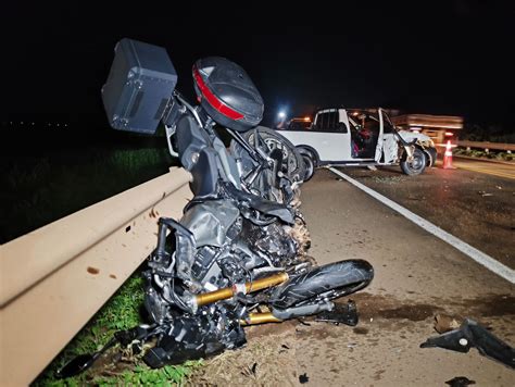 Acidente Entre Carro E Motos Deixa Um Ferido Na Br 163 Em Sinop Só