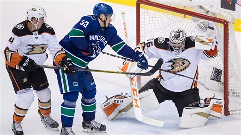 Sutter Scores Twice To Lead Canucks Past Ducks