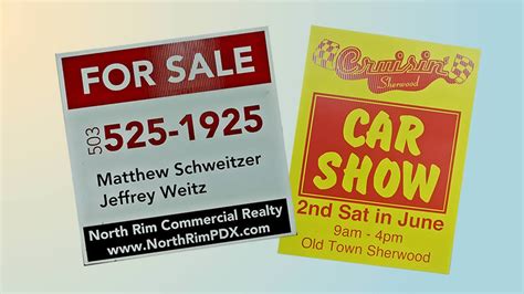 Coroplast Signs | Specialty Screen Printing