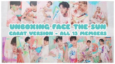 Seventeen Scoups Face The Sun Photocard Dallas Mall