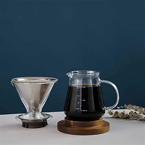 Glass Range Coffee Server For Pour Over Coffee And Tea