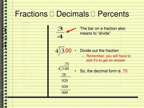 PPT Fractions Decimals Percents PowerPoint Presentation Free