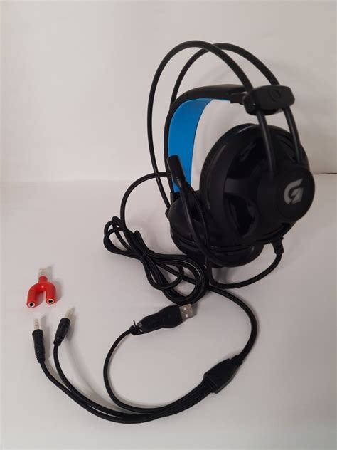 Fone Headset Gamer Fortrek G Pro Adaptador De Brinde Mercado Livre