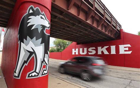Photos Work Is Underway On The New Huskie Mural That Welcomes Visitors