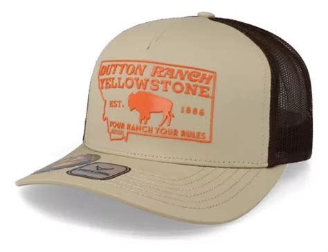 Gorra Ranch Corral Yellowstone 18 Yw18 Blanco Unitalla Envío gratis