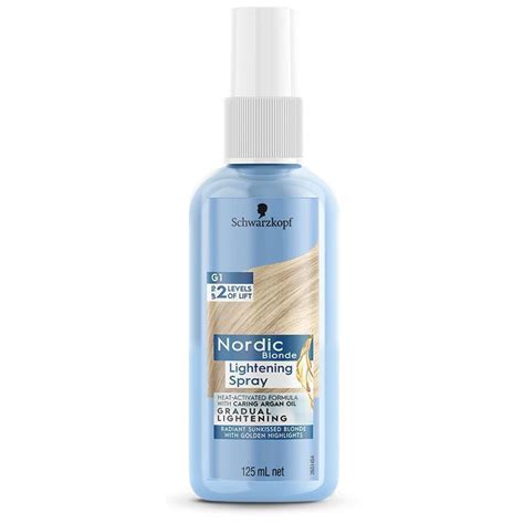 Buy Schwarzkopf Nordic Blonde G1 Lightening Spray 125ml Online At