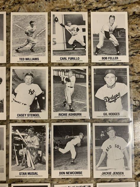 Renata Galasso Tcma Vintage Baseball Cards Complete Sets Mickey