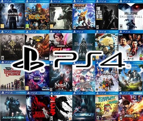 Playstation 4 Game Covers