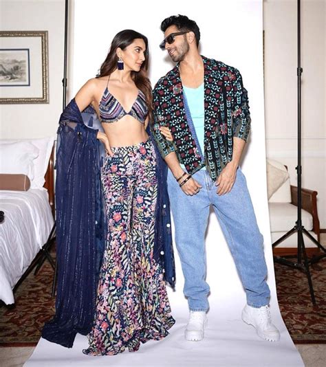 Varun Dhawan And Kiara Advani Make A Style Statement In Delhi To