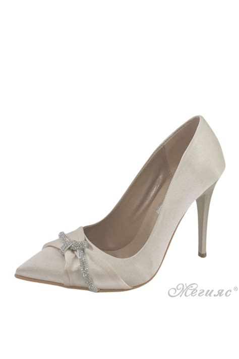 Ladies Elegant Shoes Beige 512