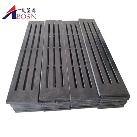 Uhmwpe Solid Plastic Dewatering Suction Box Top Cover For Paper Machine