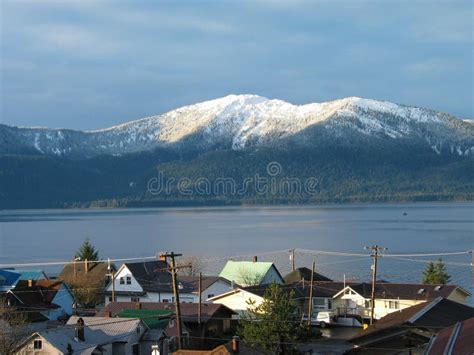 Alaskan Village stock photo. Image of small, alaska, cruise - 406100