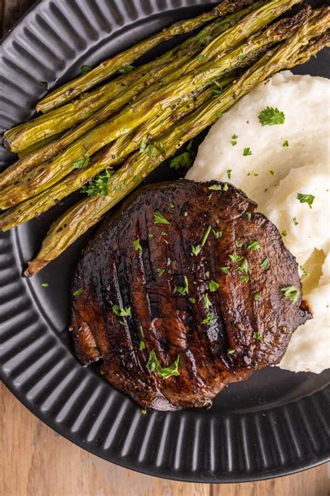 Grilled Portobello Mushroom Steak — Marleys Menu