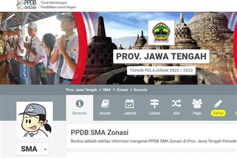 Kapan Pengumuman Daftar Peserta Didik Cadangan Sma Smk Ppdb Jateng