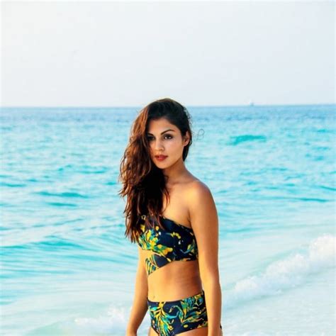 Actress Rhea Chakraborty Latest Hot Bikini Stills MoviesCluster