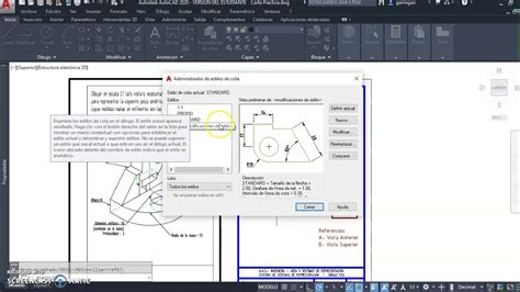 Acotación En Autocad Solo Espacio Modelo Youtube