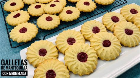 Como Hacer Galletas De Mantequilla Con Mermelada Pastisetas Pastas De