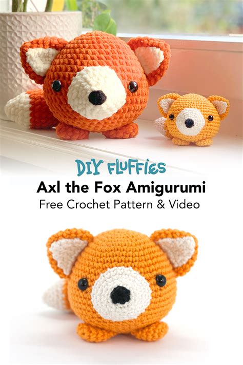 Free Fox Crochet Pattern Mylady Crochet