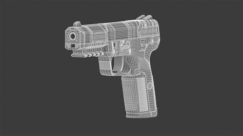 Fn Five Seven 3d Model Cgtrader