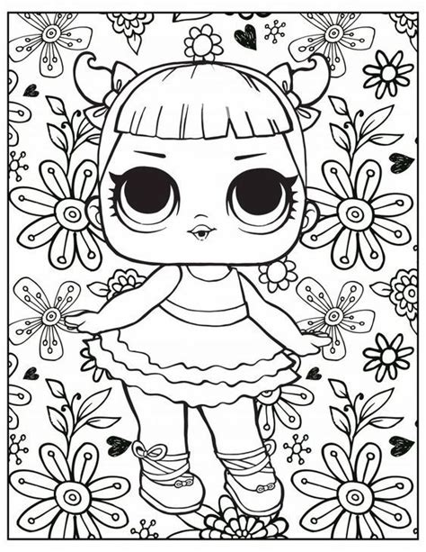 39 Coloriage poupée lol à imprimer ou à dessiner Unicorn coloring