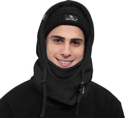 Shy Velvet Cold Weather Fleece Balaclava Ski Maskbalaclava Wind