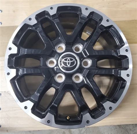 X Black Machined Toyota Tundra Trd Oem Factory Alloy Wheel