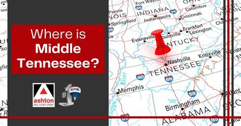 Where Is Middle Tennessee Counties Cities And Map