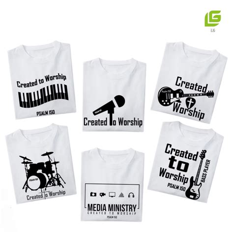 LG Personality Trendy Man Praise Worship Team T Shirt Unisex Created