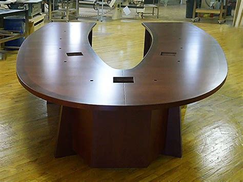 Lackland Afb U Shaped Table Paul Downs Cabinetmakers