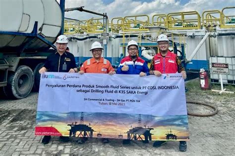 Pertamina Patra Niaga Regional Jbb Salurkan Sf Untuk Pengeboran Di Blok