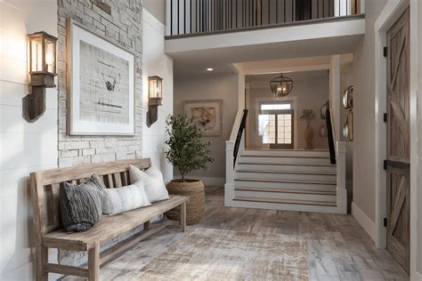 Rustic Meets Chic How To Design A Modern Farmhouse Foyer