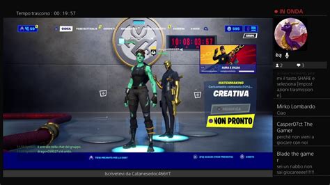 Live Fortnite Iscritto Ricambi Youtube