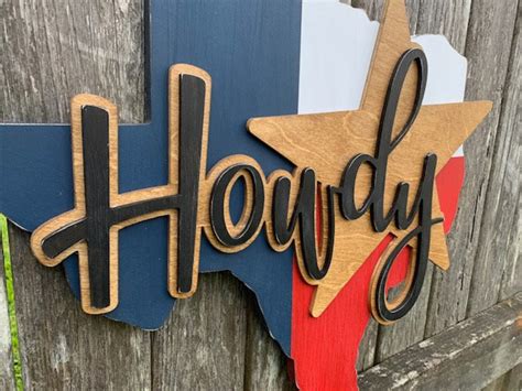 Wooden Texas State Sign Texas cut out Texas wall art decor | Etsy