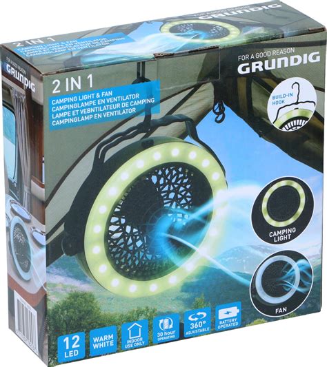 Grundig Lampa Kempingowa Led Z Wentylatorem P Opinie I Ceny Na