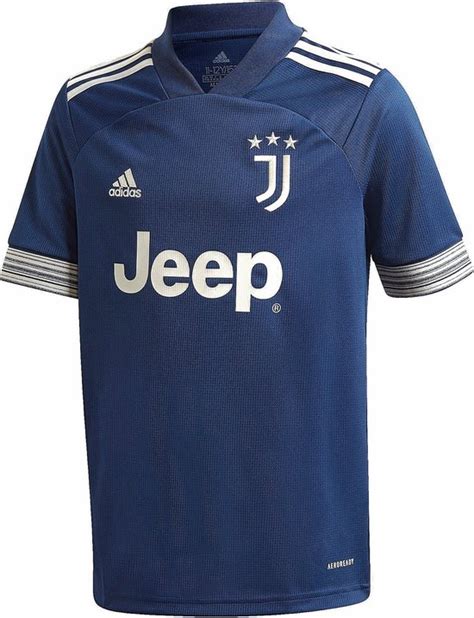 Adidas Juventus Fc Uitshirt 2021 Blauw Kinderen