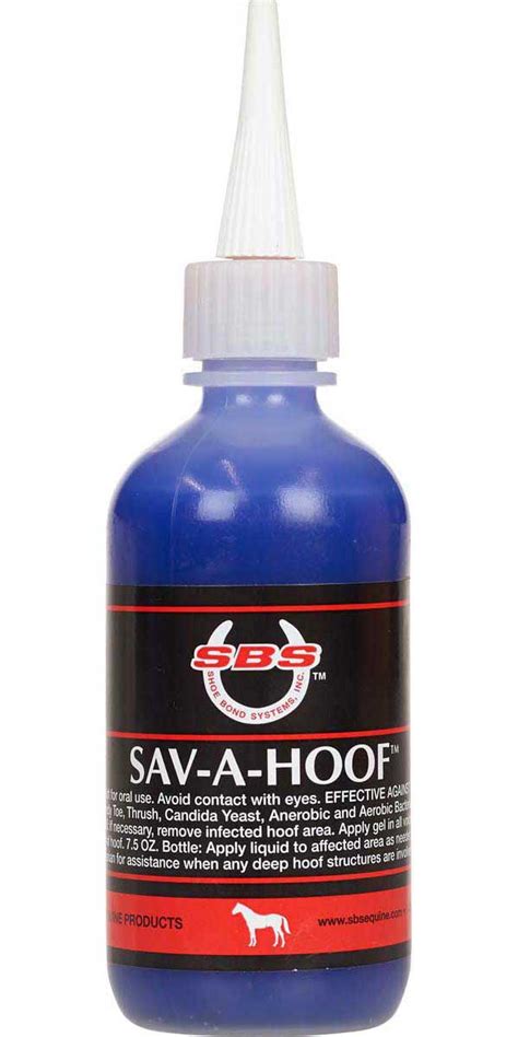 Sav A Hoof Gel Sbs Equine Thrush Treatment Farrier Hoof Care Equine