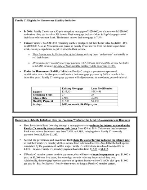 Housing Example Sheet Affordability And Stability Plan