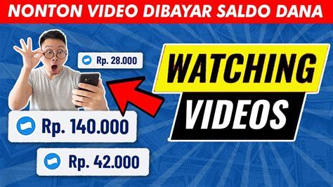 Nonton Video Dibayar Saldo Dana Cara Menghasilkan Uang Dari Internet