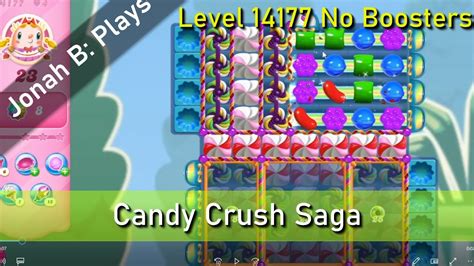 Candy Crush Saga Level 14177 No Boosters Youtube