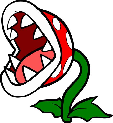 Super Mario Clipart Piranha Plant Mario Piranha Plant Svg Png