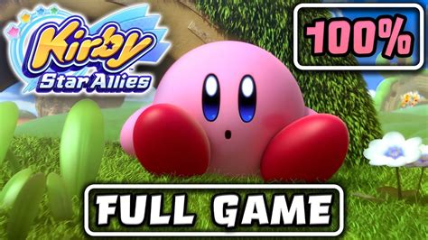 Kirby Star Allies FULL GAME 100 Walkthrough No Commentary 60FPS