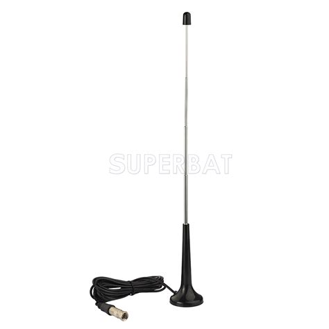 Indoor Ohm Digital Radio Telescopic Antenna With Magnetic Base Tv