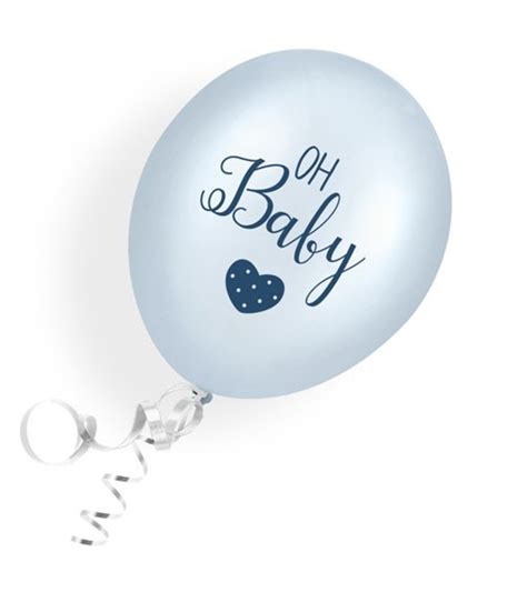 Oh Baby Blau Deko Serien Babyparty Baby Belly Party